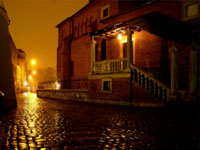 Weekend in Krakow - Old Synagogue in Evening